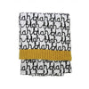 Blah Blah Mini Blanket